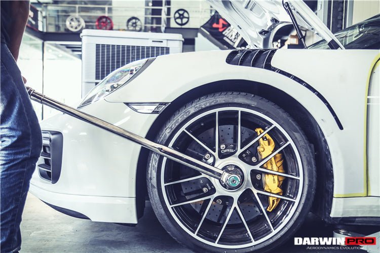 2016 - 2019 Porsche 911 991.2 Turbo/S GT3RS Style Partial Carbon Fiber Fender