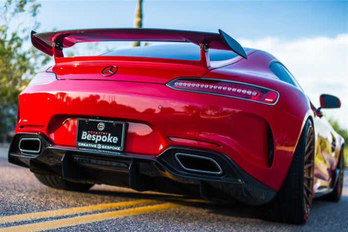 2015-2021 Mercedes Benz AMG GT & GTS & GTC Coupe Only IMP Carbon Fiber Trunk Spoiler Wing