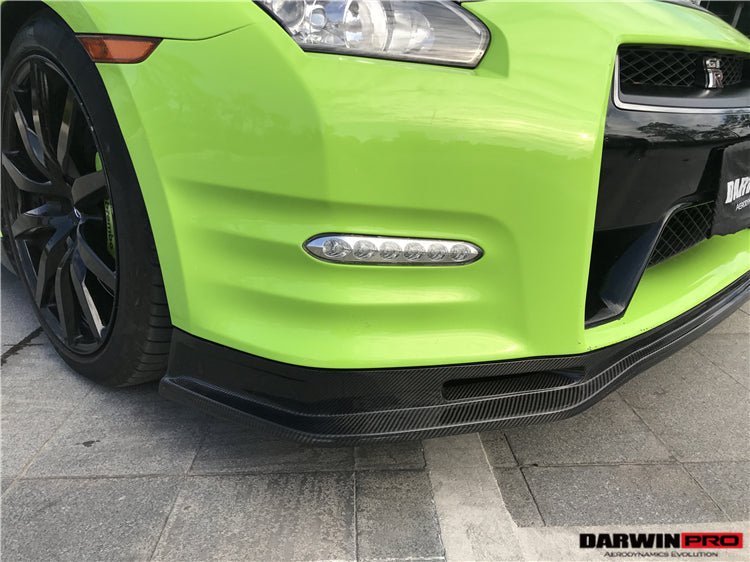 2012 - 2016 Nissan GTR R35 DBA NSM Style Partial Carbon Fiber Front Lip