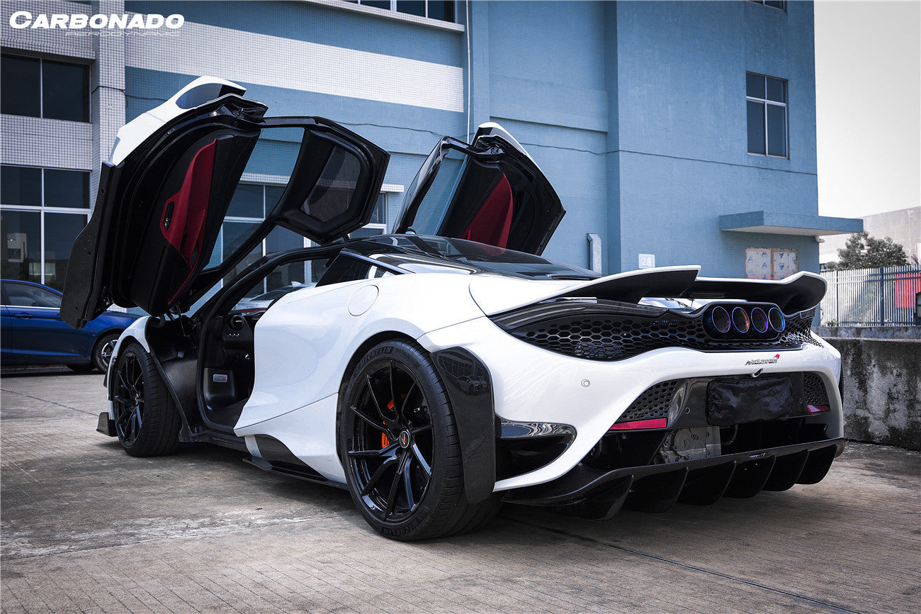 2017 - 2022 McLaren 720s 765LT-Style Rear Bumper and Wing
