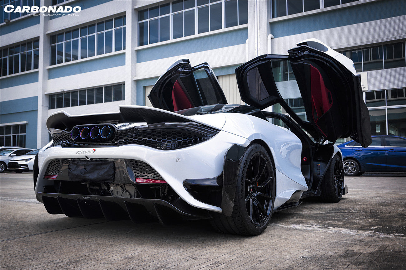 2017 - 2022 McLaren 720s 765LT-Style Rear Bumper and Wing