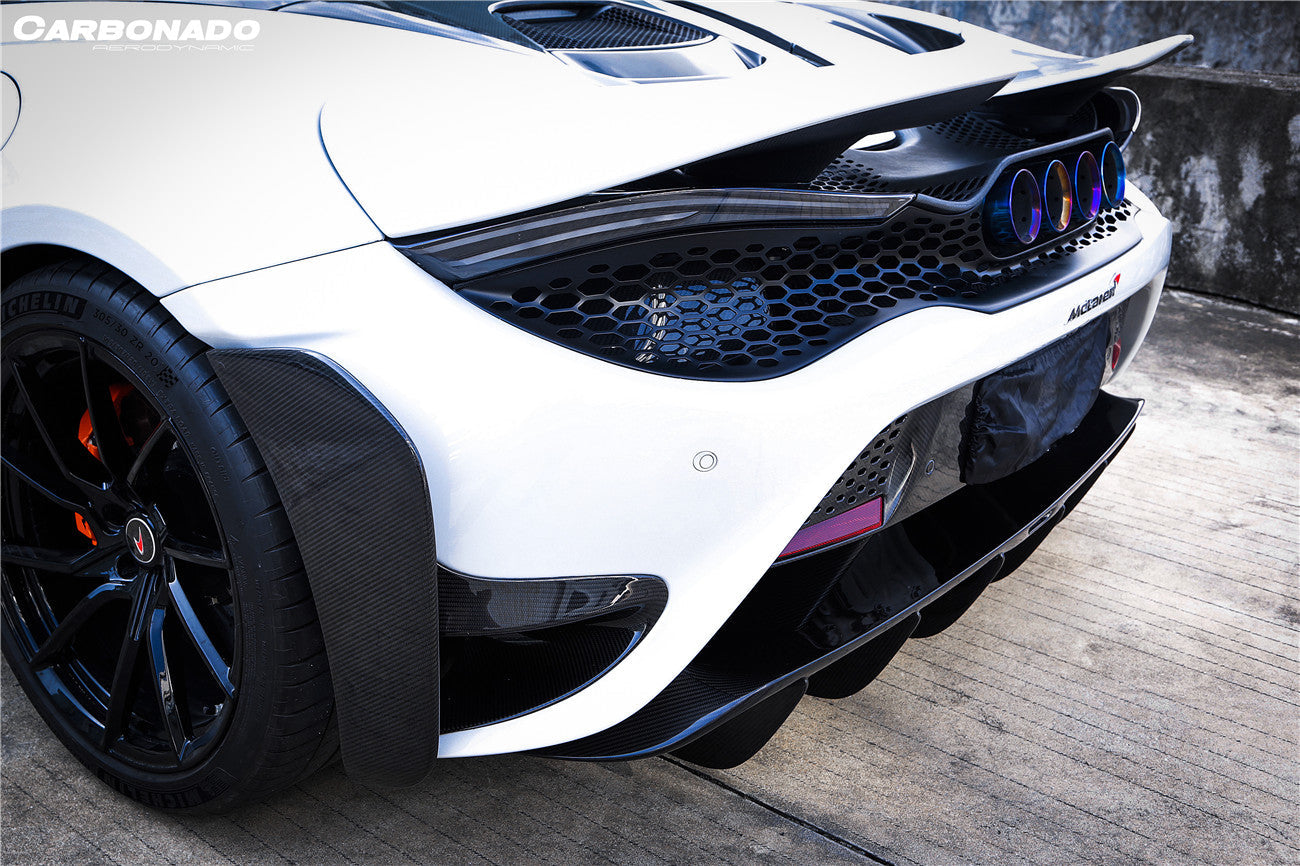 2017 - 2022 McLaren 720s 765LT-Style Rear Bumper and Wing