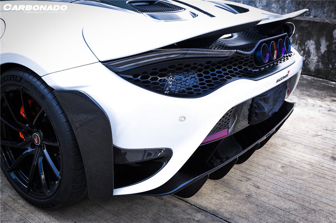 2017 - 2022 McLaren 720S 765LT-Style Rear Bumper and Wing