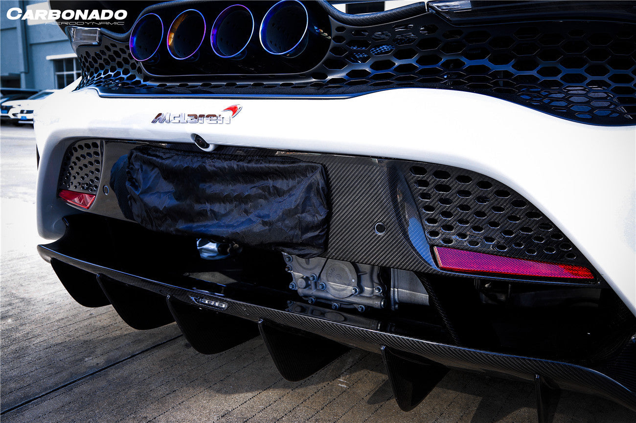 2017 - 2022 McLaren 720s 765LT-Style Rear Bumper and Wing