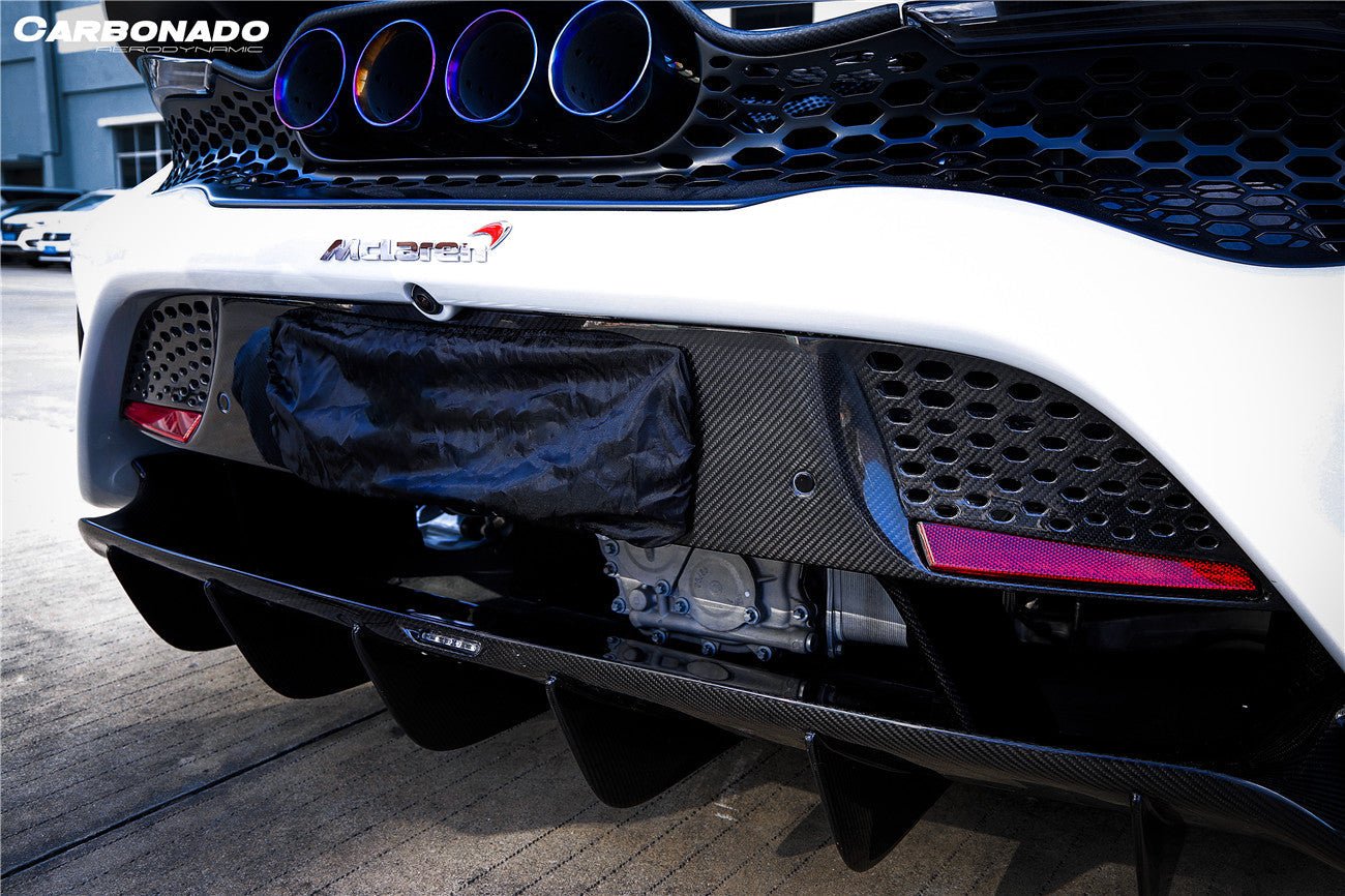 2017 - 2022 McLaren 720S 765LT-Style Rear Bumper and Wing