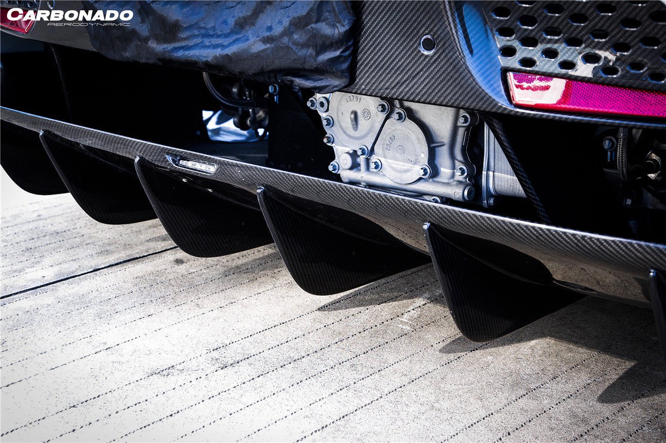 2017 - 2022 McLaren 720S 765LT-Style Rear Bumper and Wing