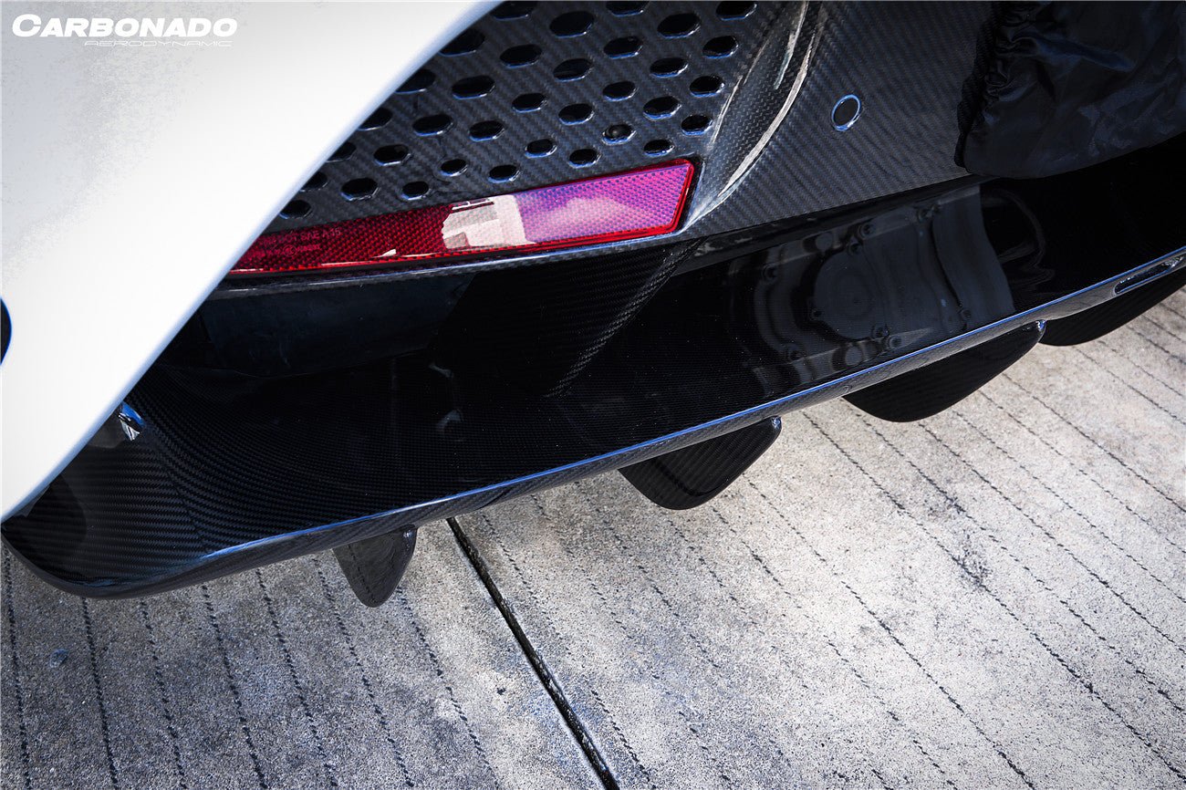 2017 - 2022 McLaren 720S 765LT-Style Rear Bumper and Wing