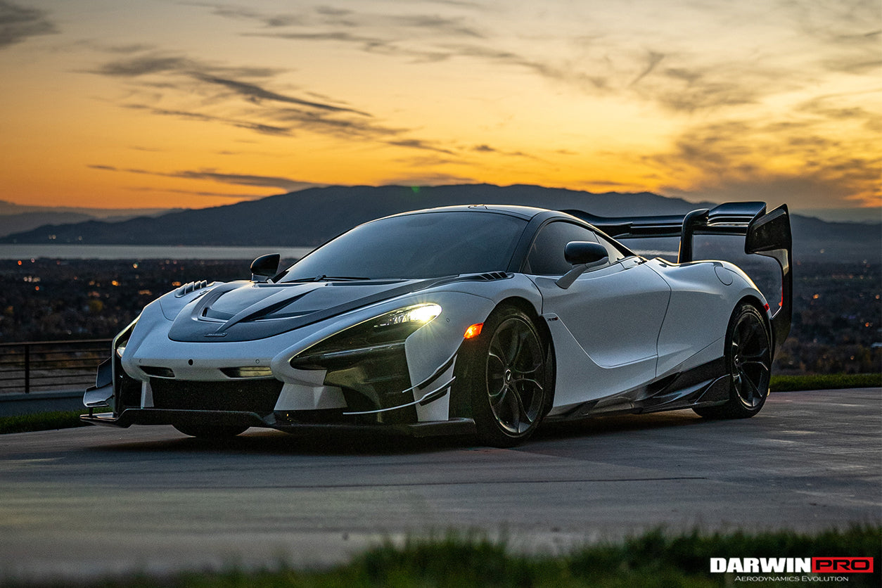 2017 - 2021 McLaren 720s Se²NWB Style Carbon Fiber Side Skirts