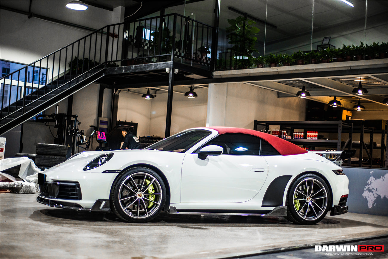 2019 - 2023 Porsche 911 992 Carrera S & 4 & 4S & Targa & Cabriolet BKSS Style Side Skirts
