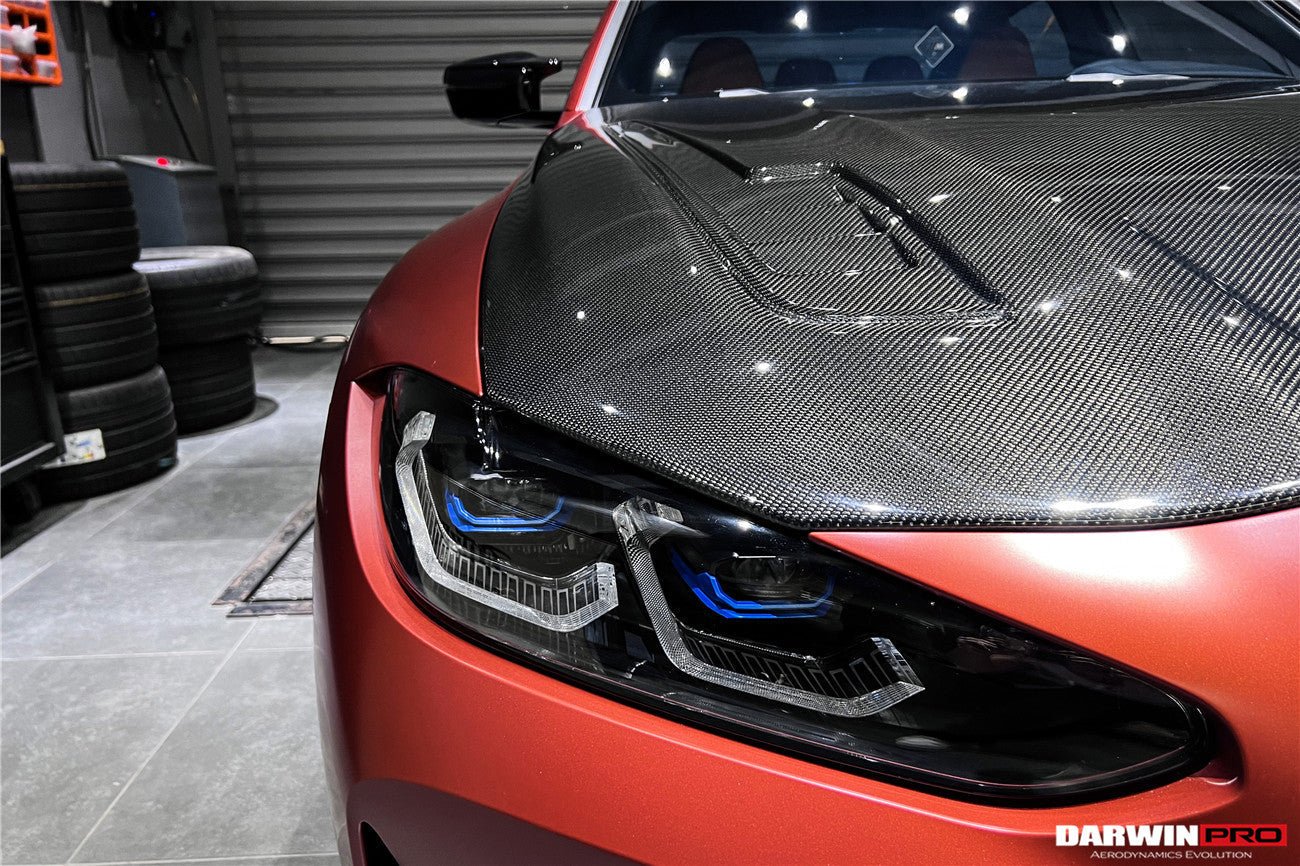 2021-2025 BMW M3 G80 G81 M4 G82/G83 BKSSII Style Carbon Fiber Hood