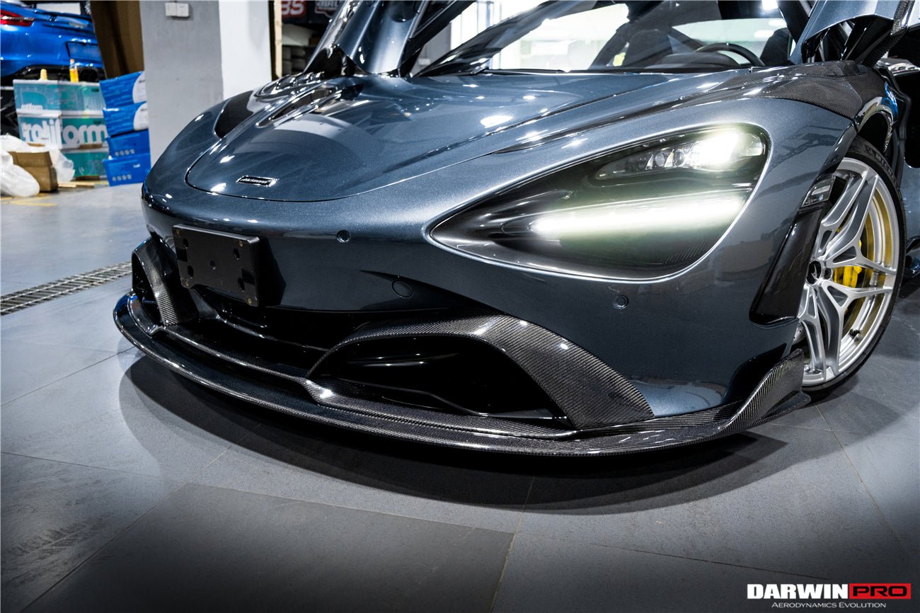 2017 - 2021 McLaren 720S Se²NWB Style Carbon Fiber Front Lip