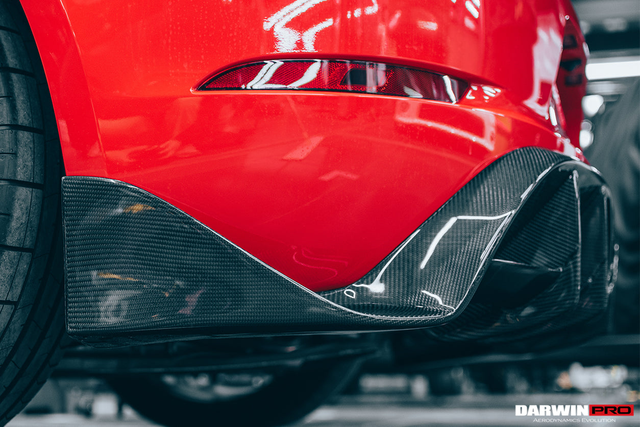 2016 - 2024 Porsche 718 Cayman & Boxster Stuttmate Carbon Fiber Rear Diffuser