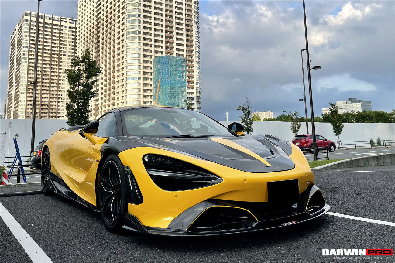2017 - 2020 McLaren 720s Carbon Fiber Front Bumper Side Air Vents Replacement