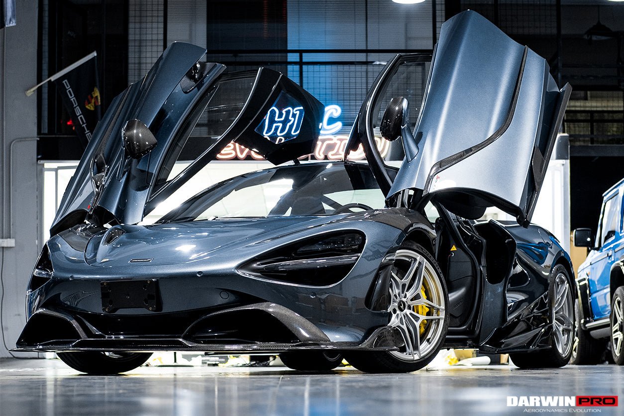 2017 - 2021 McLaren 720S Se²NWB Style Carbon Fiber Front Lip