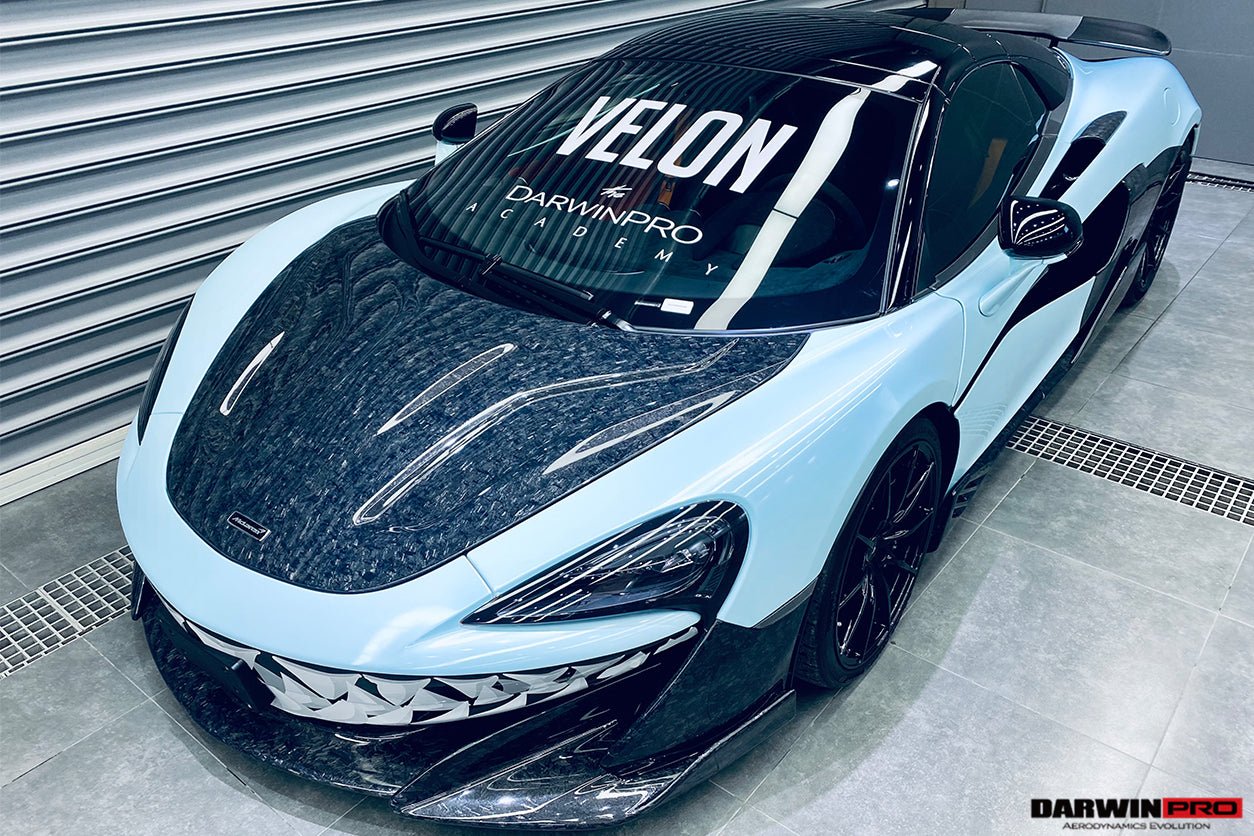 2018 - 2021 McLaren 600lt 2015 - 2021 540c/570s/570gt BKSS Style Carbon Fiber Hood
