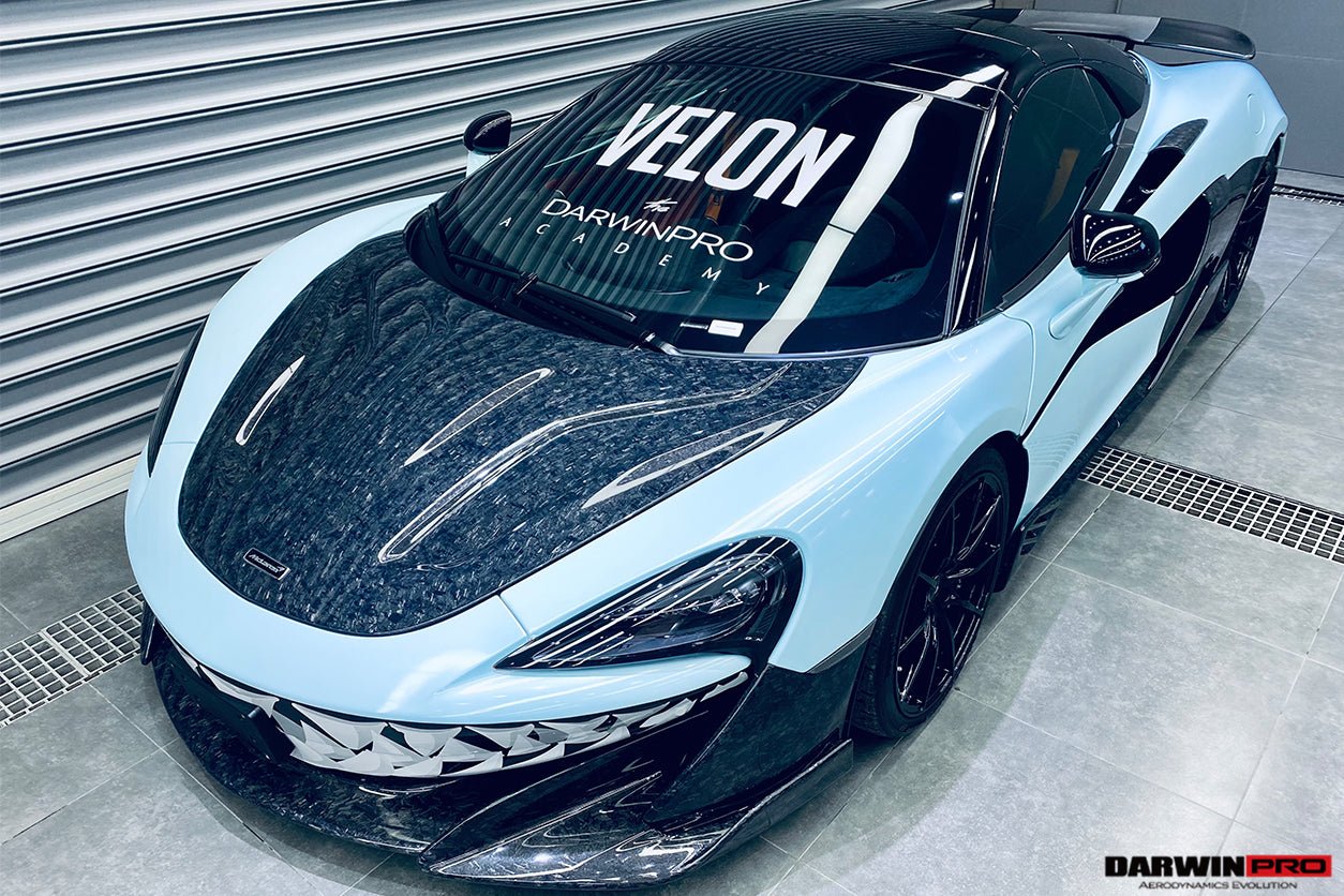 2018 - 2021 McLaren 600lt 2015 - 2021 540C/570s/570gt BKSS Style Carbon Fiber Hood