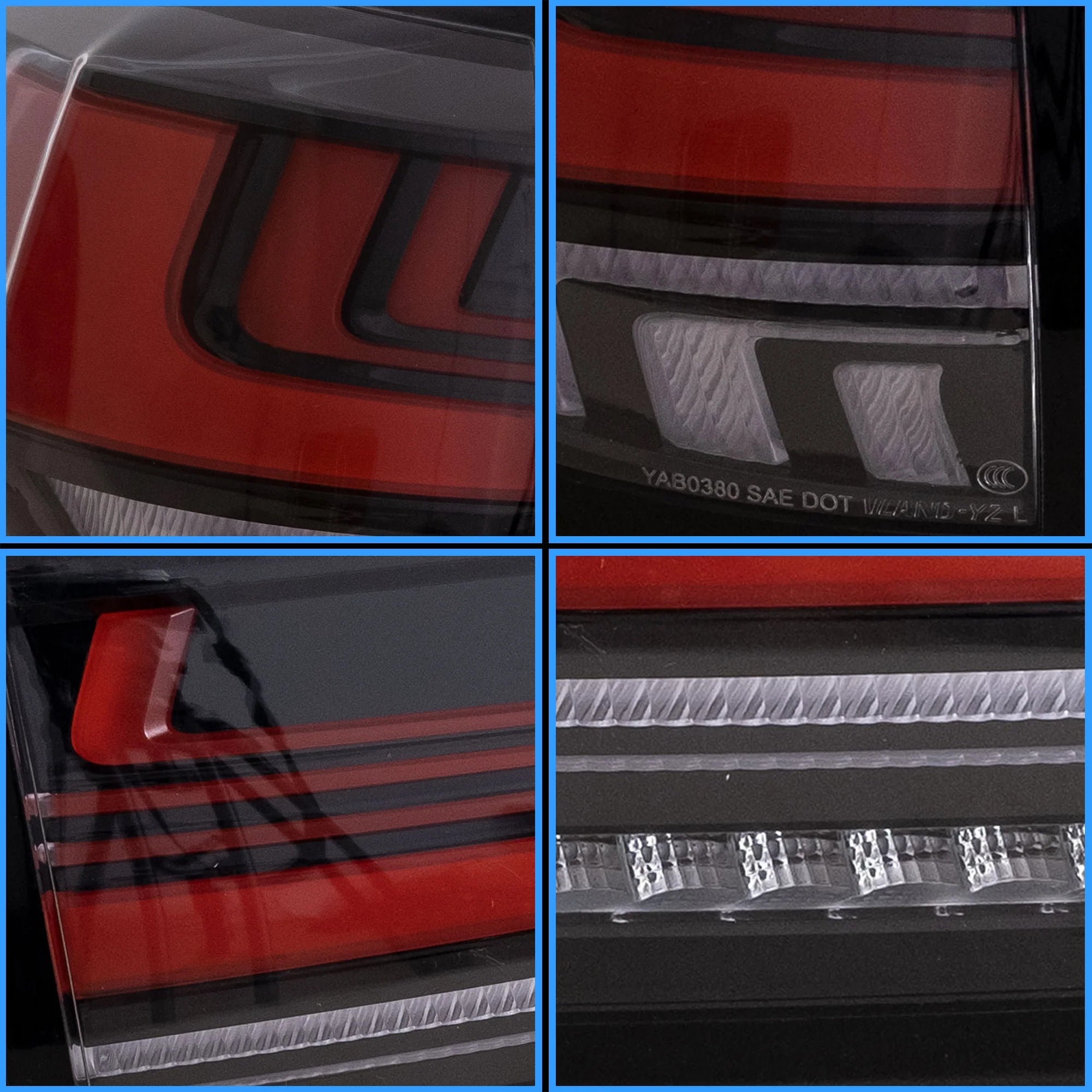 2010 - 2015 Lexus RX 350 450h 270 LED Taillights