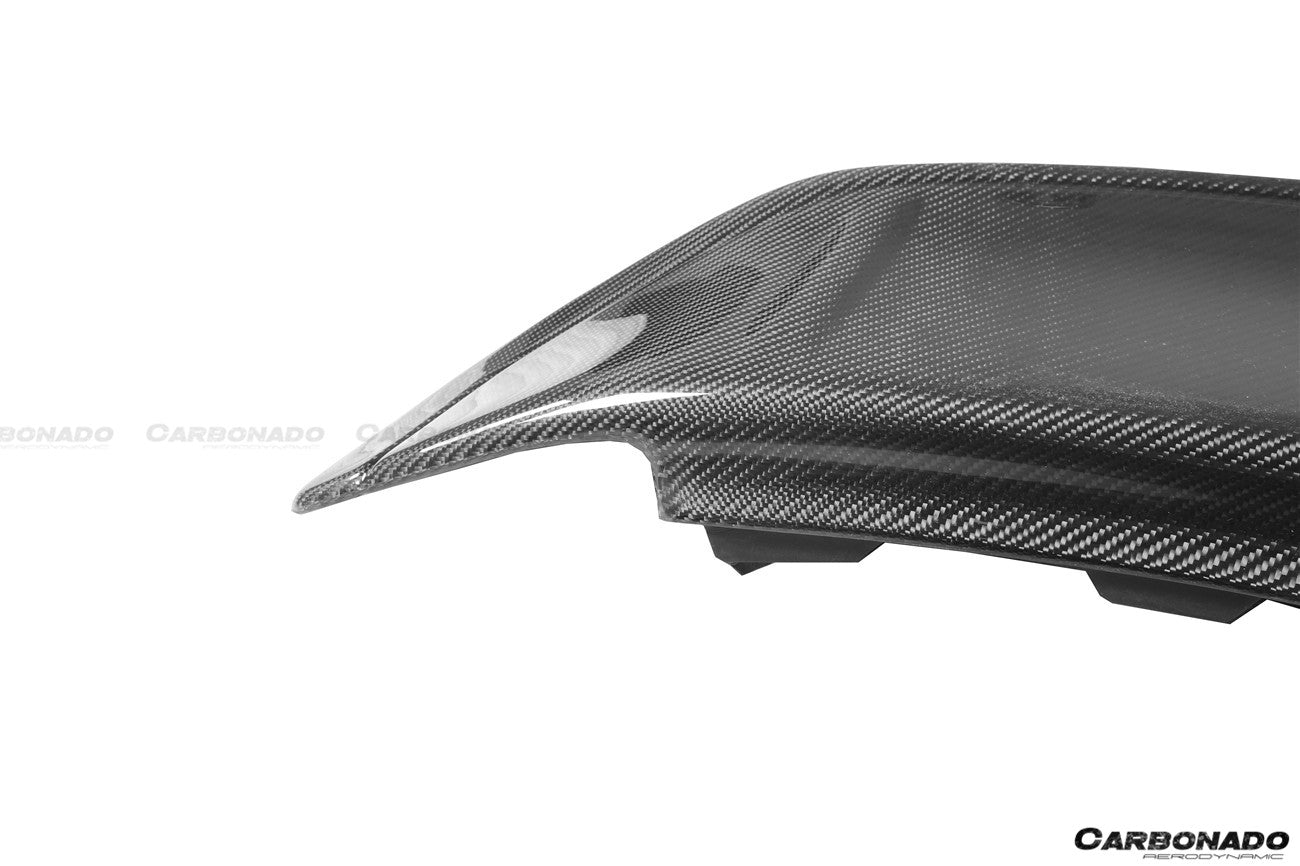 2013 - 2016 Porsche Panamera 970.2 FD Style Carbon Fiber Trunk Spoiler Wing