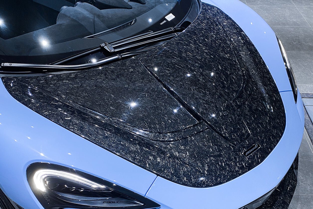 2018 - 2021 McLaren 600lt 2015 - 2021 540C/570s/570gt BKSSII Style Carbon Fiber Hood