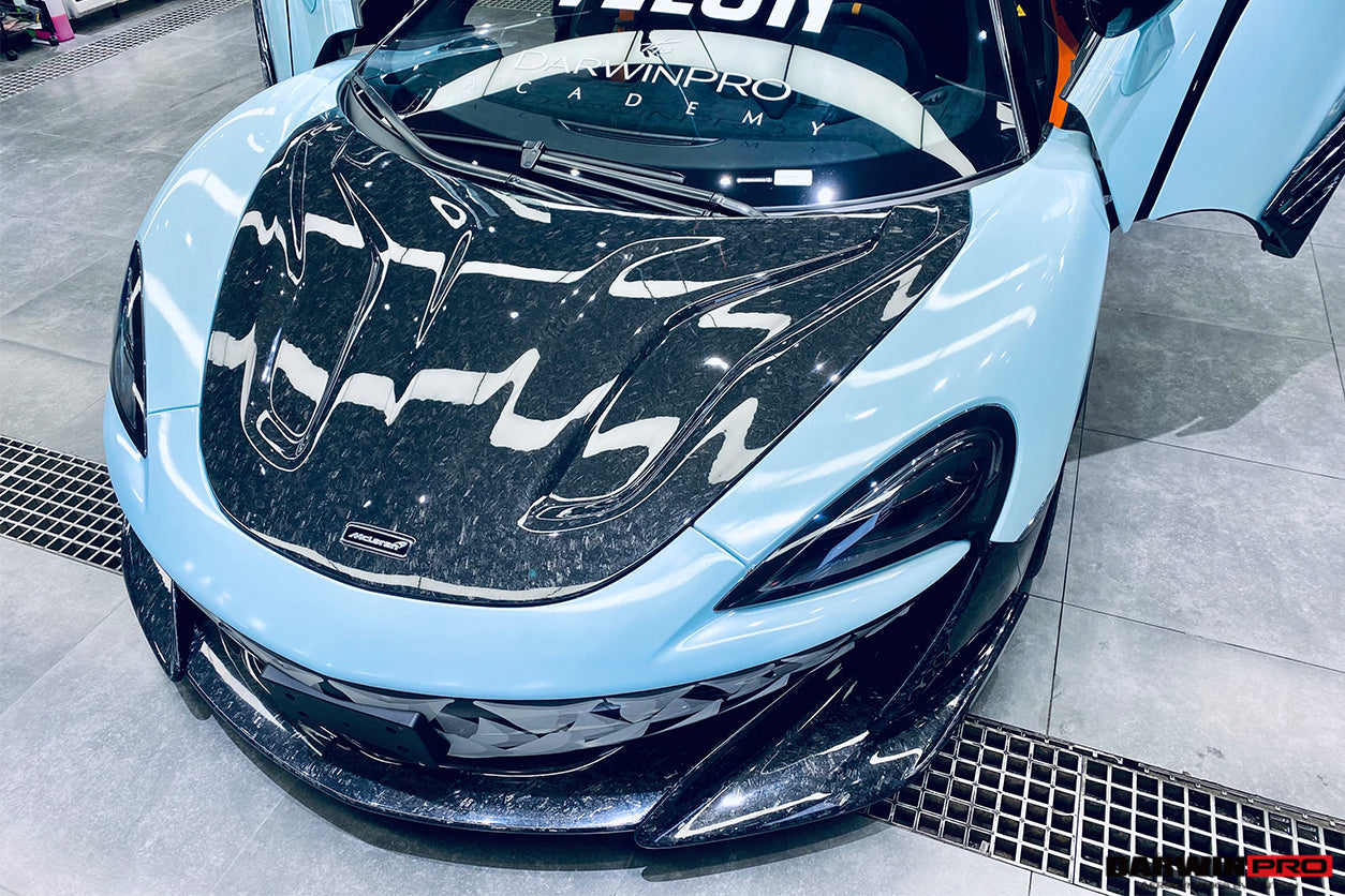 2018 - 2021 McLaren 600lt 2015 - 2021 540c/570s/570gt BKSS Style Carbon Fiber Hood