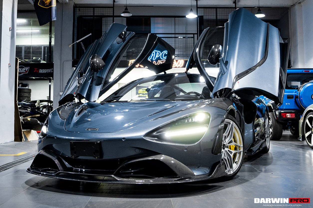 2017 - 2021 McLaren 720S Se²NWB Style Carbon Fiber Front Lip