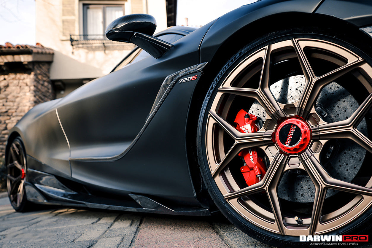 2017 - 2021 McLaren 720s Se²NWB Style Carbon Fiber Side Door Trims