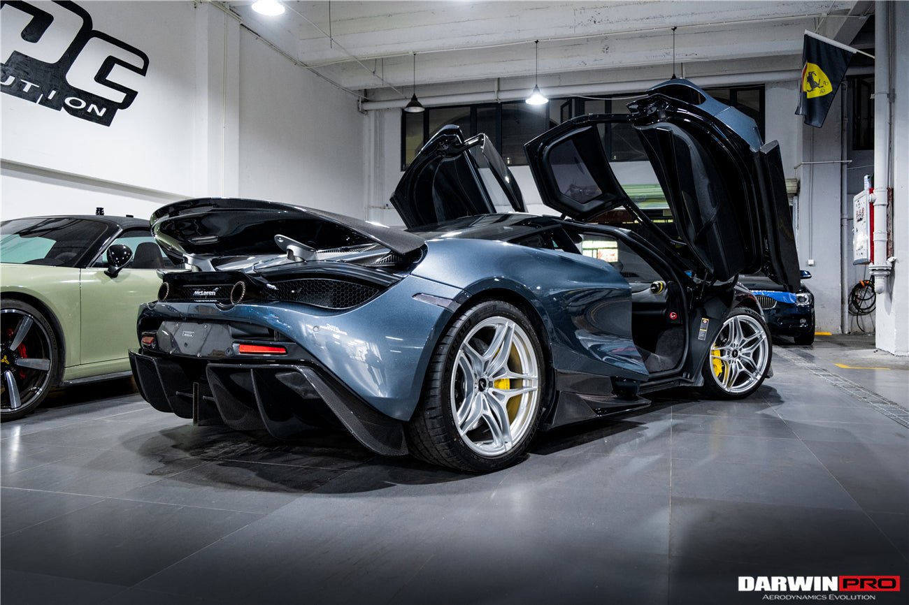 2017 - 2021 McLaren 720S Se²NWB Style Carbon Fiber Side Skirts