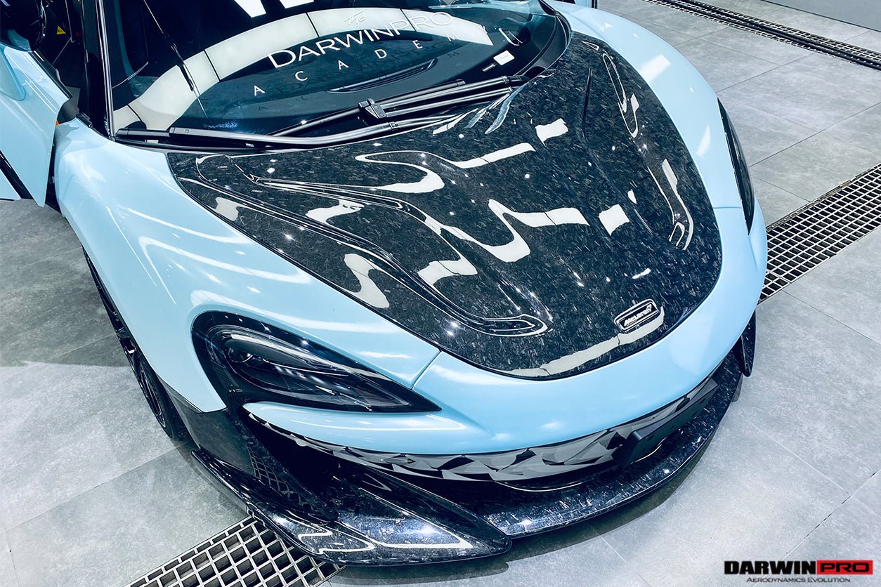 2018 - 2021 McLaren 600lt 2015 - 2021 540C/570s/570gt BKSS Style Carbon Fiber Hood