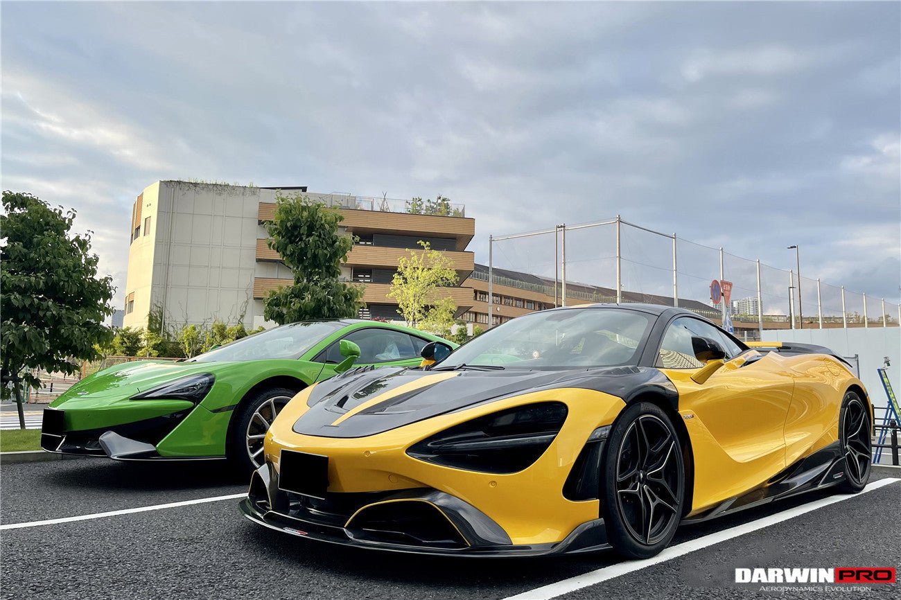 2017 - 2020 McLaren 720S Carbon Fiber Front Bumper Side Air Vents Replacement