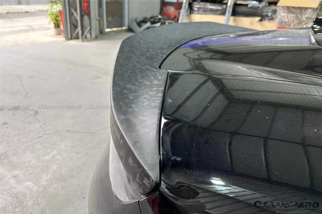 2020 - 2024 Maserati MC20 SVD Style Dry Carbon Fiber Rear Ducktail Spoiler