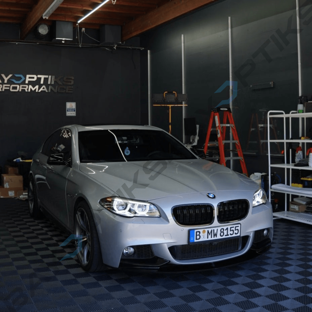 BMW F10 5 Series M5 LCI Style CSL Yellow/White DRL Headlights 2011–2017