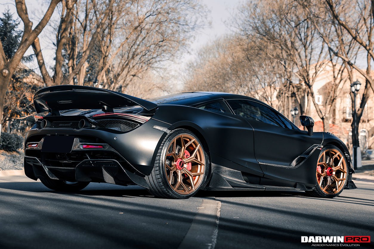 2017 - 2021 McLaren 720S BKSS Style Carbon Fiber Rear Diffuser