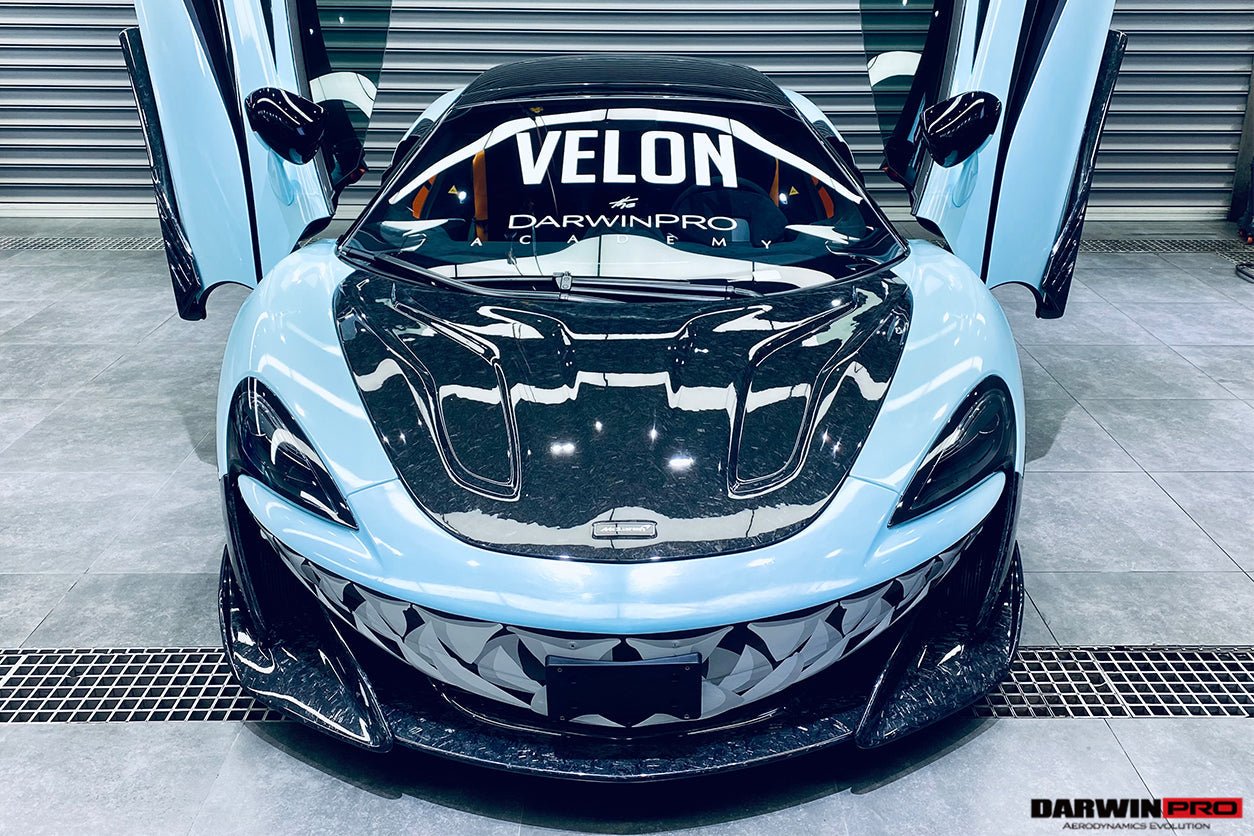 2018 - 2021 McLaren 600lt 2015 - 2021 540C/570s/570gt BKSS Style Carbon Fiber Hood