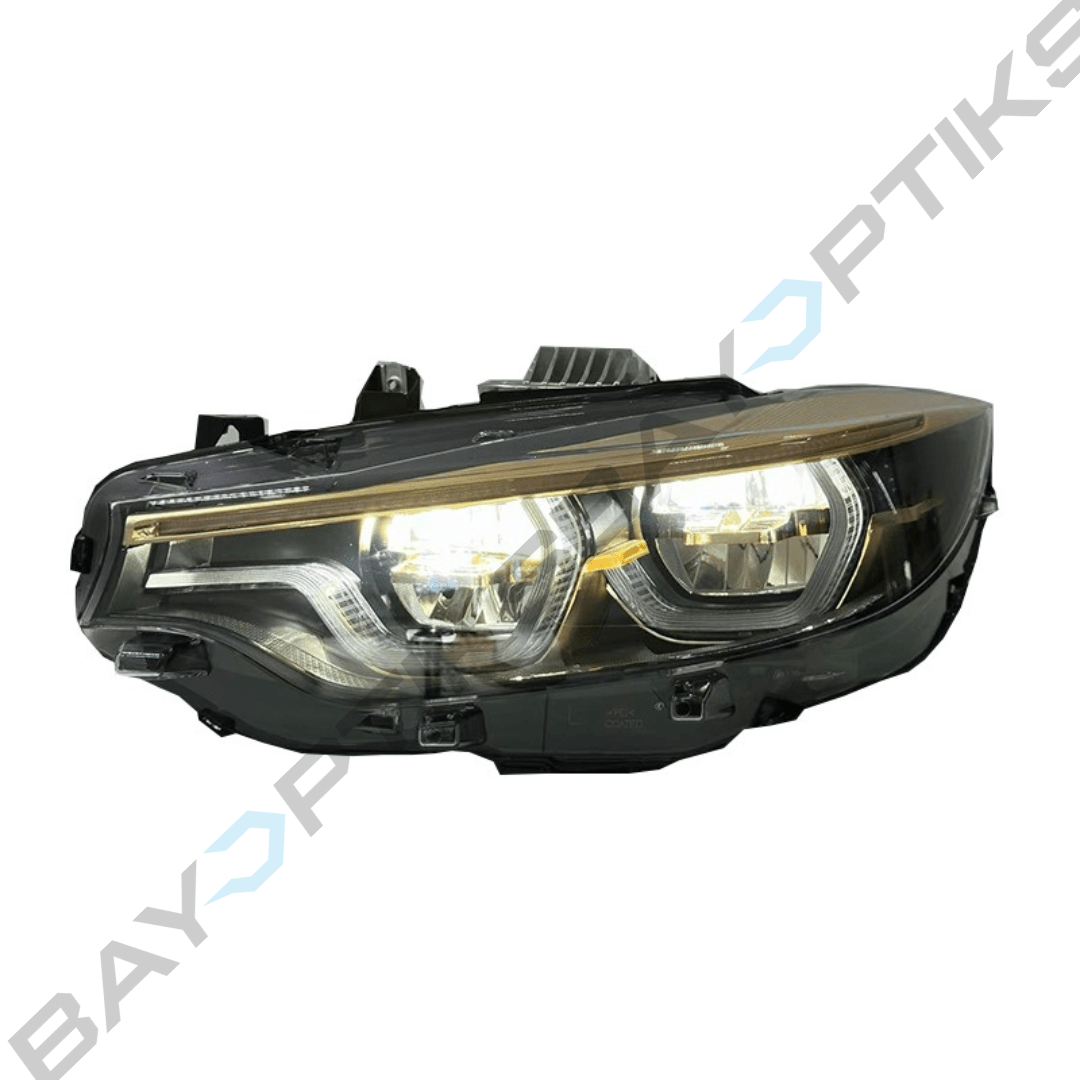 BMW F80 F82 F32 Ikon Style Tri Color CSL Golden Version LED Headlights 2014-2017