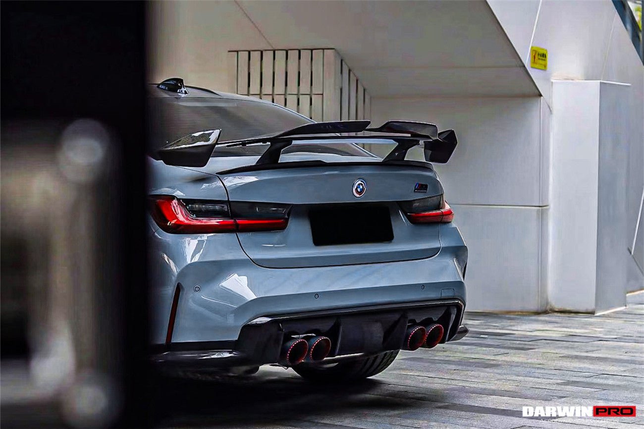 2021-UP BMW M3 G80 G20 BKSSII Style Carbon Fiber Trunk Spoiler