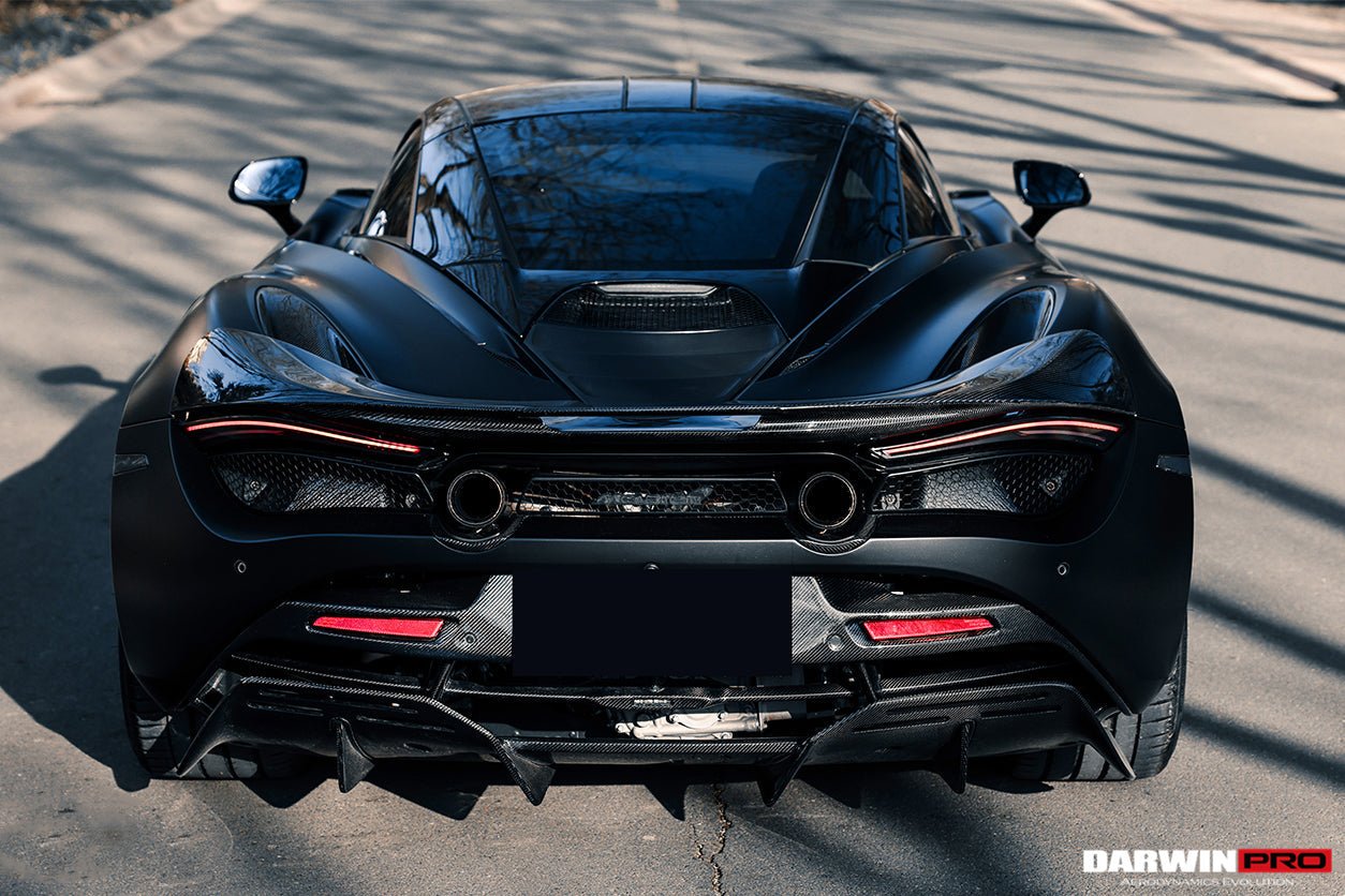2017 - 2021 McLaren 720S BKSS Style Carbon Fiber Rear Diffuser