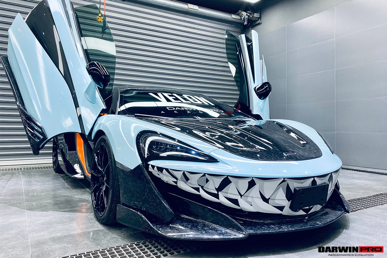 2015 - 2021 McLaren 600lt 540C 570S BKSS Style Cabon Fiber Side Skirts Under Board
