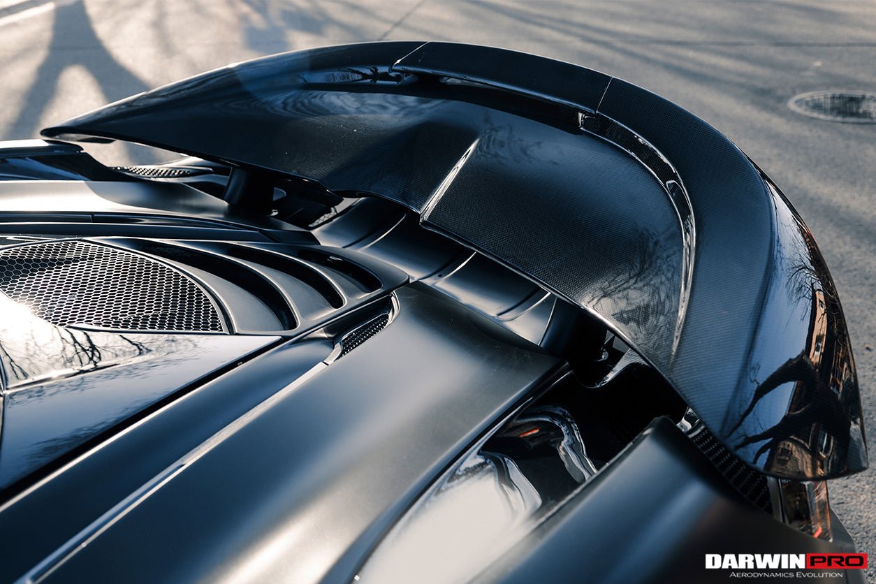 2017 - 2021 McLaren 720S Se²NWB Style Carbon Fiber Trunk Spoiler