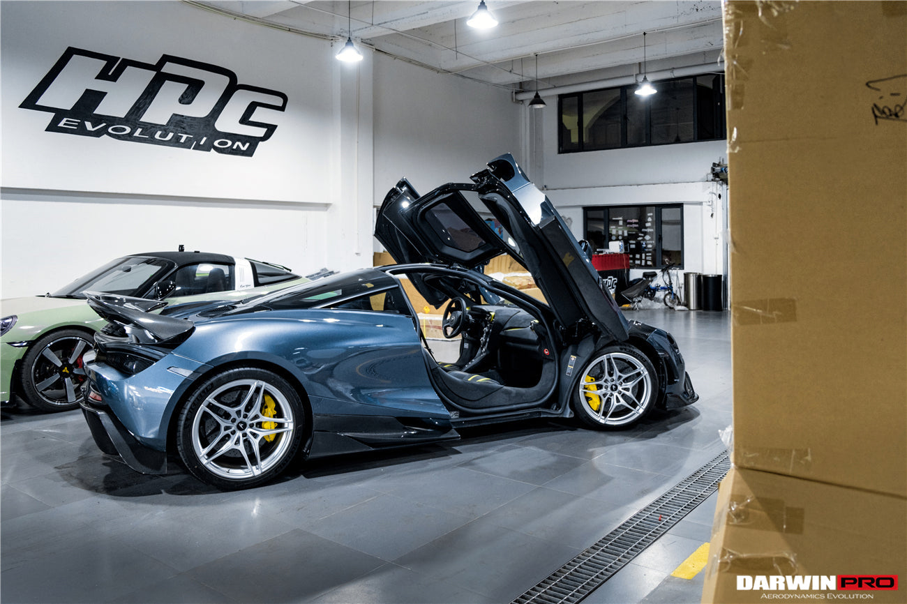 2017 - 2021 McLaren 720s Se²NWB Style Carbon Fiber Side Skirts