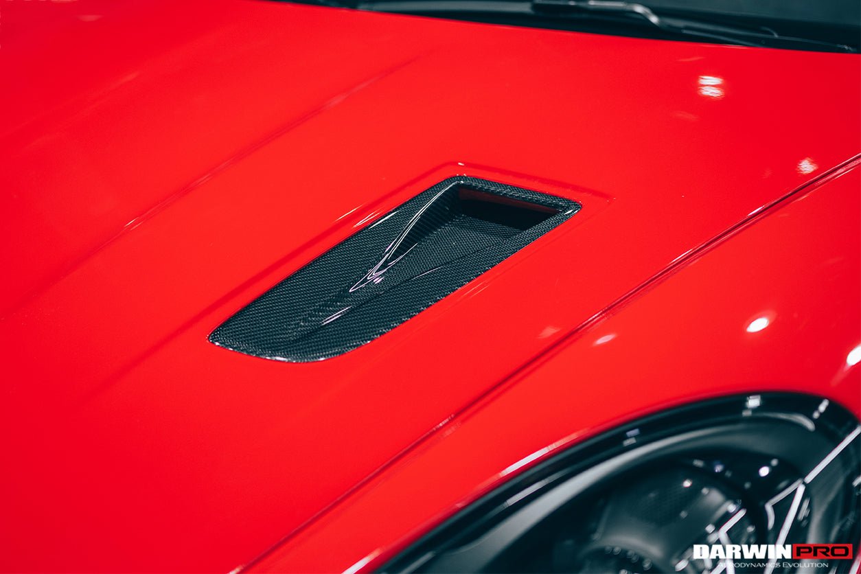 2012 - 2024 Porsche 718 & 981 Cayman & Boxster GT2RS Style Carbon Fiber Hood