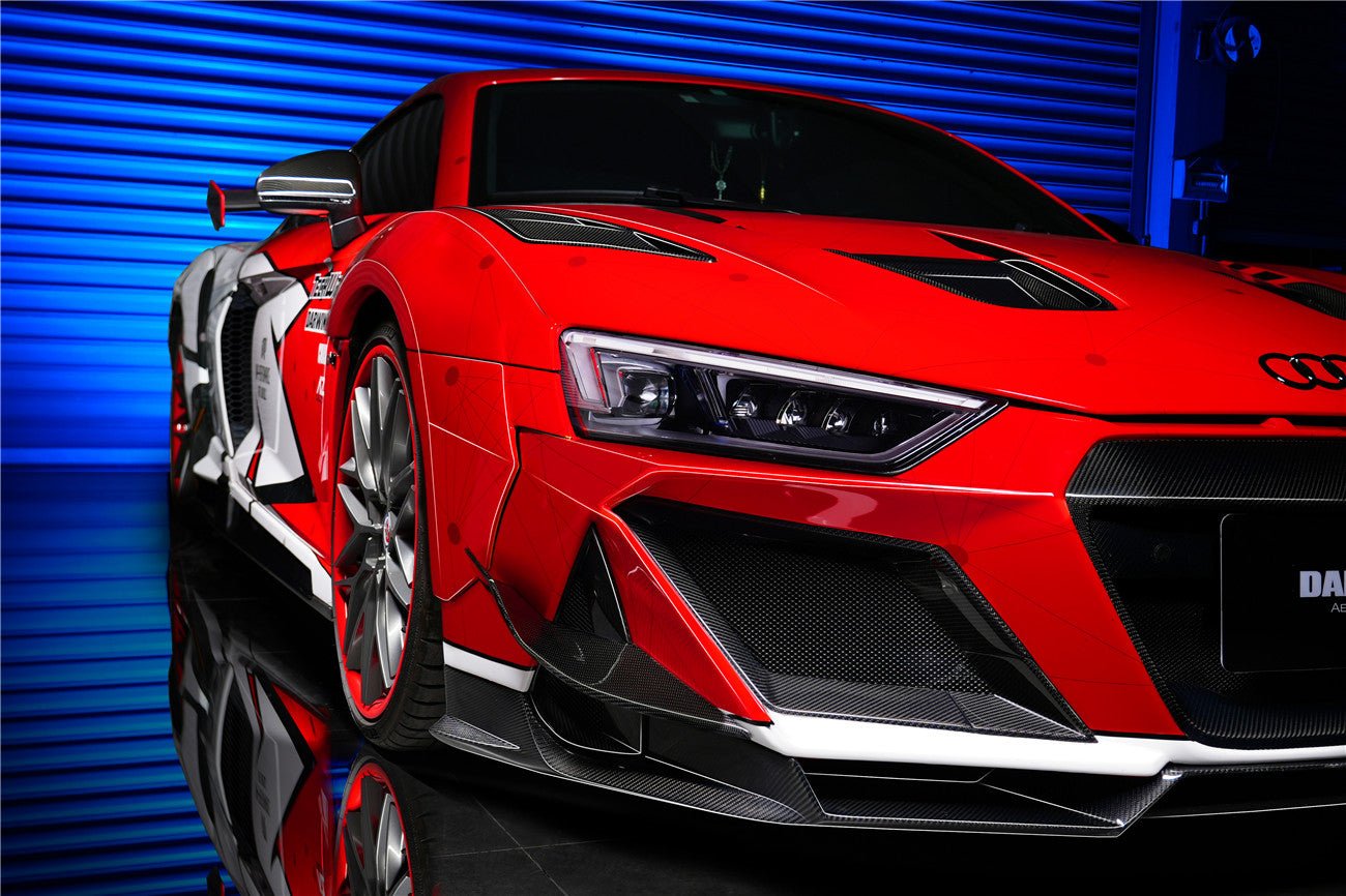 2016 - 2018 Audi R8 Coupe & Spyder IMPII Part Carbon Fiber Front Bumper