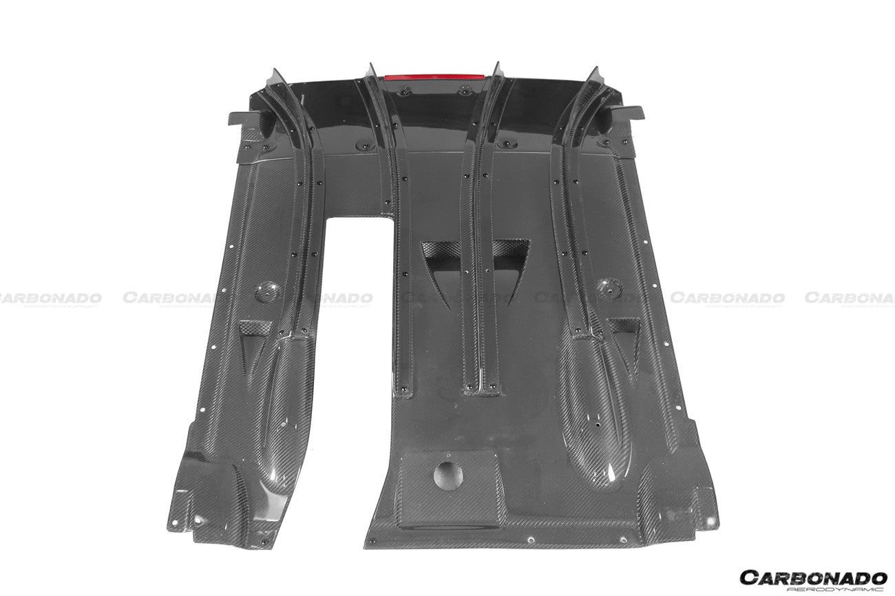 2008 - 2022 Nissan GTR R35 CBA/DBA/EBA TS Style Rear Bumper w/ Diffuser & Fins