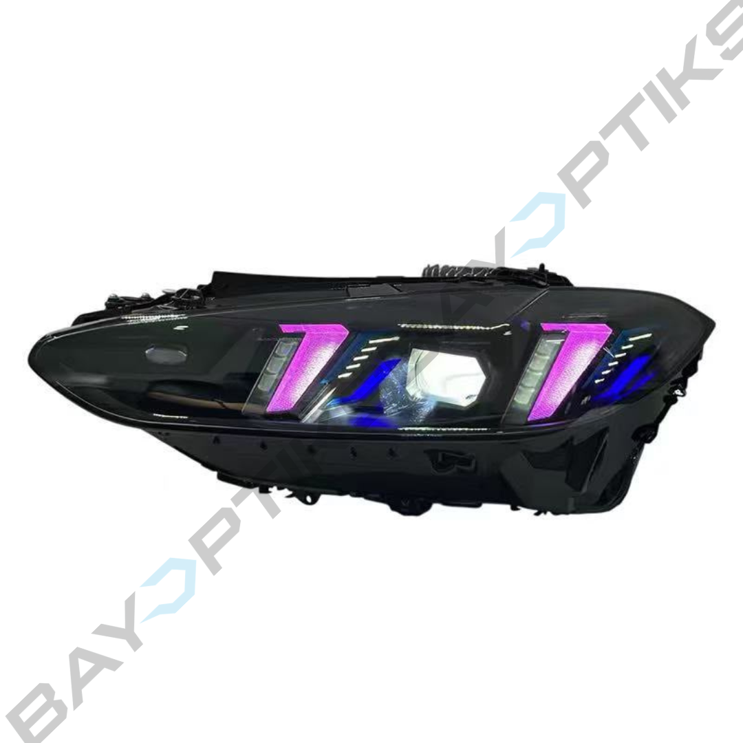 BMW G22 G26 G82 4 Series M4 Exclusive Laser Style RGB DRL LED Headlights 2021-2023
