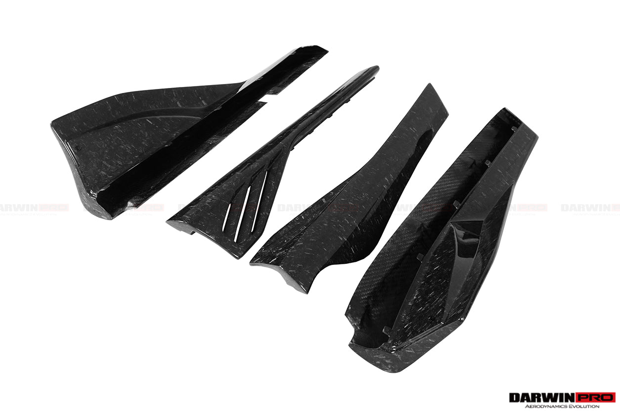 2015 - 2021 McLaren 600lt 540C 570S BKSS Style Cabon Fiber Side Skirts Under Board