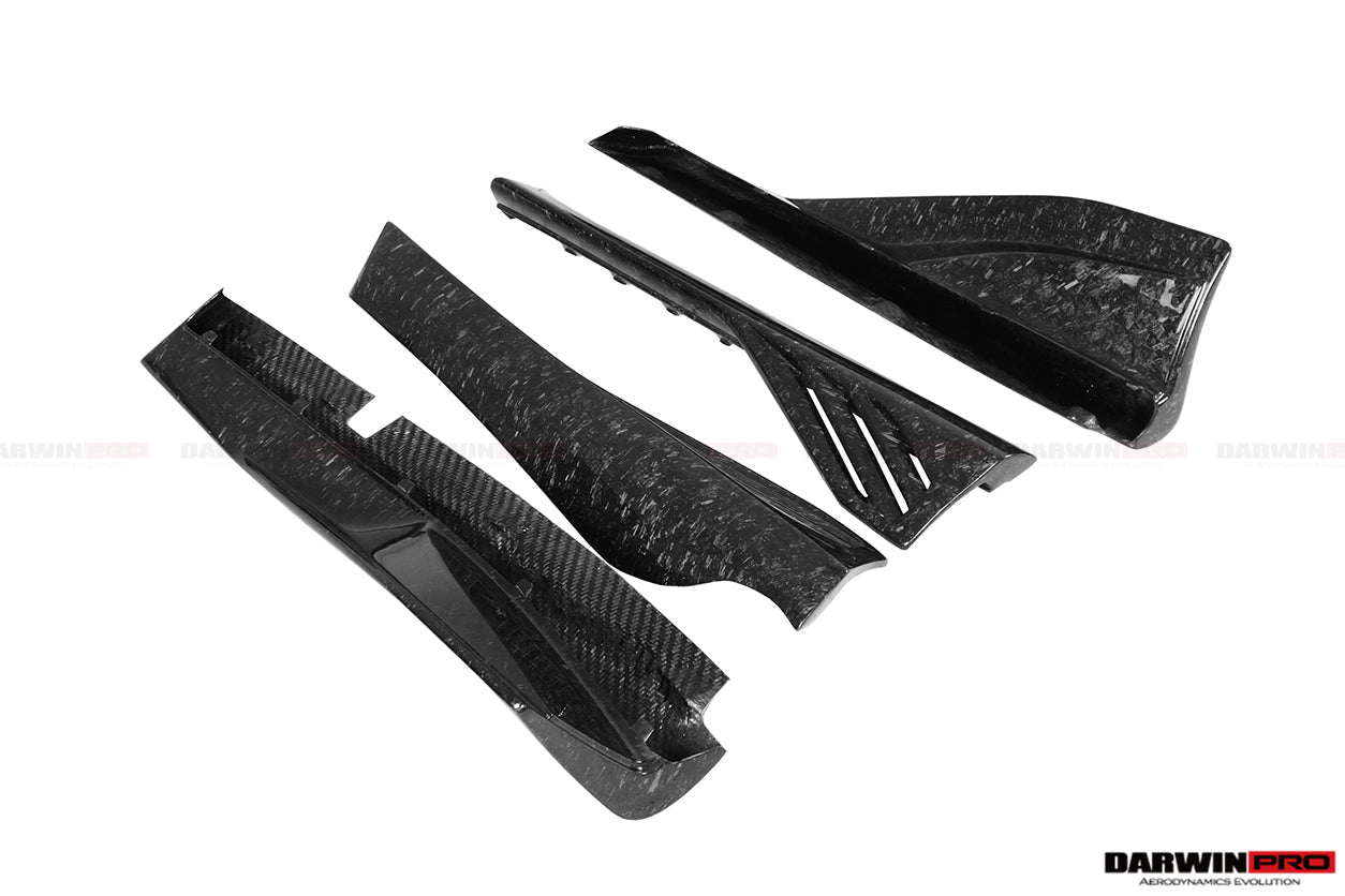 2015 - 2021 McLaren 600lt 540C 570S BKSS Style Cabon Fiber Side Skirts Under Board