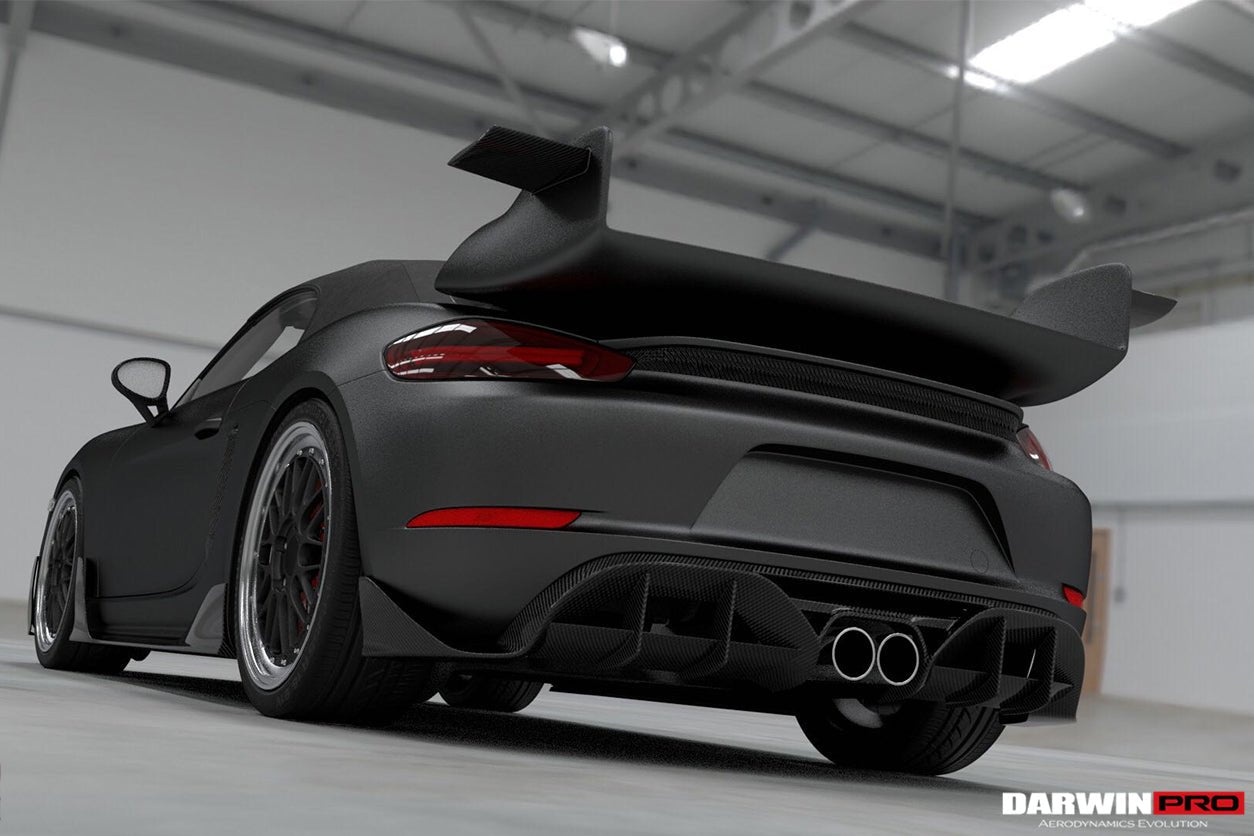 2016 - 2024 Porsche 718 Boxster STM Style Trunk Spoiler