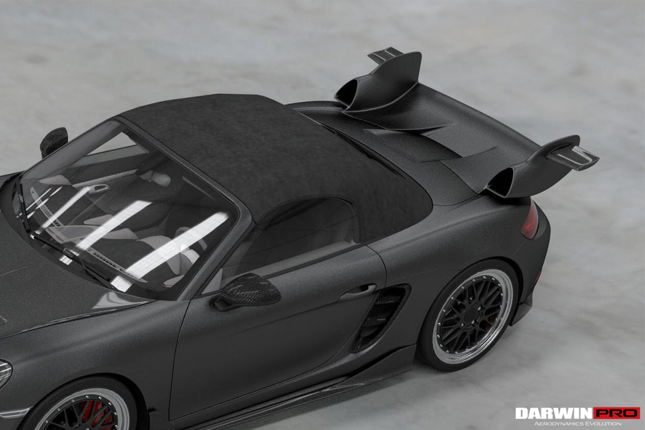 2016 - 2024 Porsche 718 Boxster STM Style Trunk Spoiler