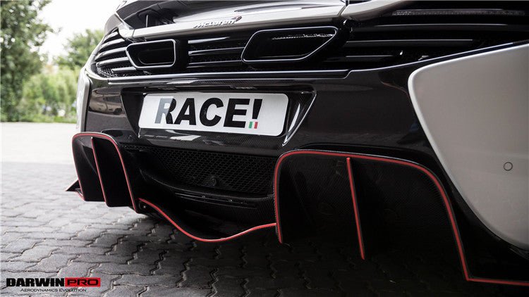 2011 - 2017 McLaren MP4 12C/650s BKSS Style Rear Diffuser