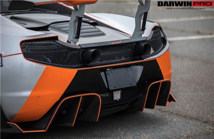 2011 - 2017 McLaren MP4 12C/650s BKSS Style Rear Diffuser