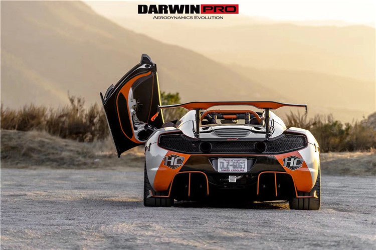 2011 - 2017 McLaren MP4 12C/650s BKSS Style Rear Diffuser